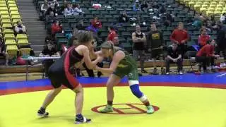 2016 Golden Bear Open 67 kg Brandy Perry vs Katianne Bargen