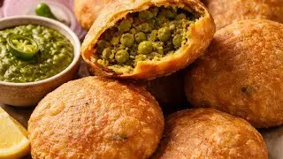 Khasta Matar Ki Kachori | Easy & Tasty Indian Snack