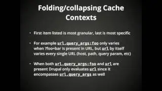 Caching for Drupal 8: making sense of context, tags and max-age