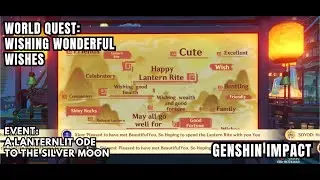 [Genshin Impact World Quest] Wishing Wonderful Wishes: Read The Bulletin Board