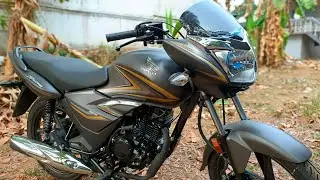 Honda Shine 125 (новый цвет) MATTE AXIS GREY | Обзор обхода &mdash; Honda Shine 125 2022 года выпуска