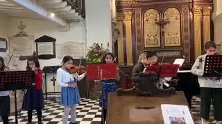 Violin Ensemble: Double Dazzle by Helen Butterworth from Gems for Violin Groups