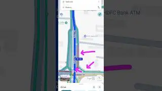 how to find without traffic road in  map |bina traffic road kaise dekhein map m#shorts#tech#short