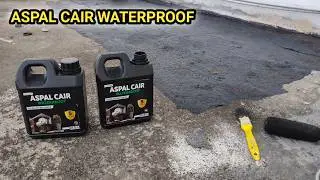 Aspal Cair Cat Pelapis Anti Bocor Untuk Dak,Dinding,Tembok,Dan Waterproof