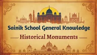 #aissee Historical Monuments Sainik School General Knowledge #allrounder #gk #jnvst