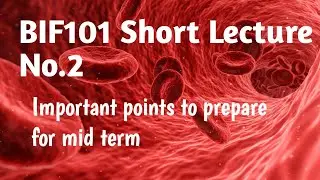 BIF101 Short Lecture no.2// introduction to bioinformatics