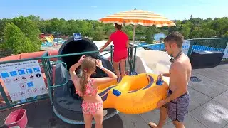 Black Hole Water Slide at HungaroSPA 🇭🇺