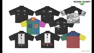 Tutorial Work Shirt V2 - Mockup