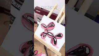 Простой туториал по рисованию акриловыми красками DENKSY 🤫✨ #artshorts #tutorialart #diy