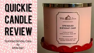 White Barn&rsquo;s Sprinkled Birthday Cake