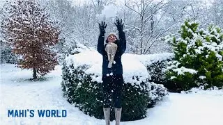 SNOWFALL IN LONDON 2021 || Uk snow || lockdown