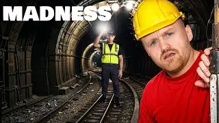 Sneaking past security to explore INSANE building site!