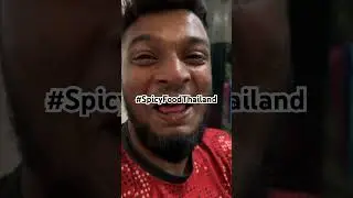 Spicy really make him burst to tear 🤣🤣 #chilli #spicytomyam #tomyam #hatyaifood #hatyai