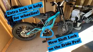 ERIDE PRO SS ASTROWORKS SHIFTLOCK INSTALL! Lock in wheelies easy!!
