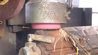 Giant Planer Blade Sharpening Machine and Using Techniques