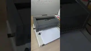 Electric Punching&Electric Binding Wire binder
