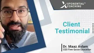Testimonial from Dr. Maaz Aslam, CEO Free Quran Education