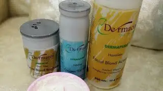 Dermacos skin polish parlour like at home, tips and trics. How to apply and get  flawless baby skin.