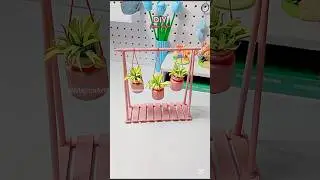 DIY Home Decor#diy #craft #satisfying #creative#art #painting #shorts#plants #plantstand #handmade