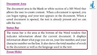 Computer Class 3 Chapter - 4 Text Editing in Microsoft Word 2016 | Impression Publication