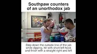 Boxing Training Drill - Southpaw Counters of an Unorthodox Jab | Murphy's Boxing Gym