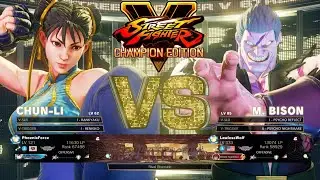 Chun Li Vs M. Bison - SFV CE