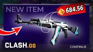 CLASHGG I FOUND NEW AK47 VULCAN TACTIC?! CLASH.GG PROMO CODE 2025