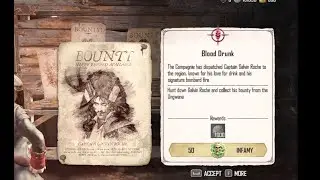 Skull and Bones Blood Drunk Bounty