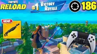 186 Elimination Duo RANKED RELOAD Wins 🏆 | Fortnite Chapter 7 PS5 PRO DualSense, 4K 240FPS