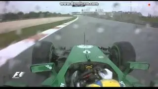 Marcus Ericsson crash in qualifying