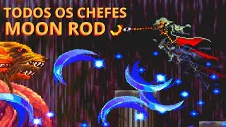 Moon Rod VS Все боссы - Castlevania SOTN