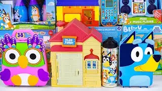 Bluey Toy Collection Unboxing Review 💙 Chattermax Figure Carrying Case & Bluey's Play and Go Playset