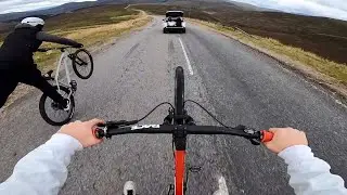 WHEELIES DOWN UK'S BIGGEST HILLS!!