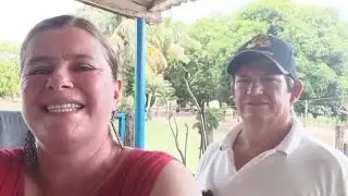Um domingo simples e abençoado: almoço em família, ganhamos frutas do vizinho 🙏🙏🙏