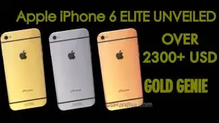 NEW Apple iPhone 6 Gold Elite Official HD