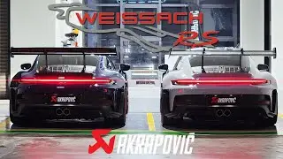 Akrapovic exhaust Porsche 992 GT3 RS | TWO IS BETTER THAN ONE