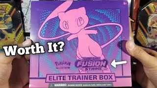 Pokemon Fusion Strike Elite Trainer Box Opening!!