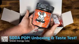 SENSATIONAL SODA POP - COLA Sneak Energy Taste Test & Collector's Box Unboxing!
