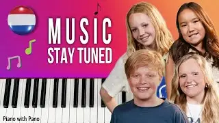 Stay Tuned - MUSIC | Netherlands 🇳🇱 | Piano Cover | Junior Eurovision 2024