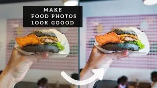 Make FOOD PHOTOS look GOOD for Instagram | Lightroom Mobile Editing Tutorial