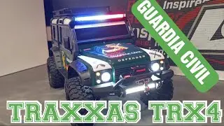 Traxxs Trx4 Defender Guardia Civil Edition by RcProGranada 💚🤍💚😍
