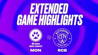 Union Mons-Hainaut vs. Rotterdam City Basketball Extended Game Highlights