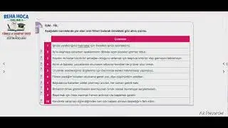 FİİLİMSİLER 4 İSİM FİİLLER (AD EYLEMLER)