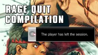 Rage Quit Compilation | #usf4