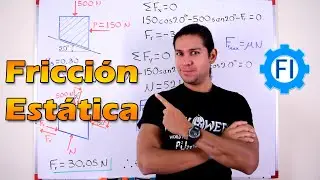 Fricción en Plano Inclinado |Estática| - Salvador FI