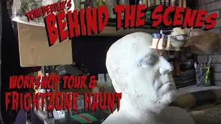 Hollywood Movie Special FX Secrets Revealed with Rare Tour of Tom Devlin FX SHOP
