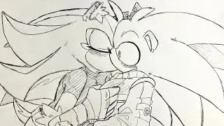 Sonadow comic NEW💥Shadow spreads his love for Sonic - song - love me like you do