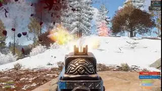 Destroying bush camper