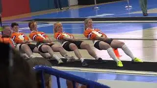 Netherlands vs South Africa indoor tug of war