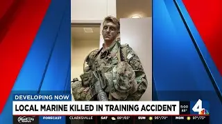 Local marine killed in training accident